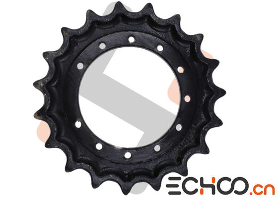 Kobelco SK50SR Black Mini Excavator Drive Sprockets With HRC52-56 Hardness