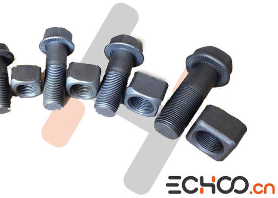 Shantui Bulldozer Track Nuts And Bolts , D155 Stainless Steel Nuts And Bolts