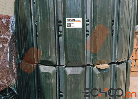 High Strength Hitachi EX70 Mini Excavator Tracks With Black Rubber Pads