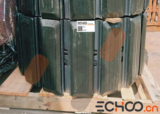 OEM Size Cat Excavator Tracks / Stainless Steel Tracks For Mini Excavator